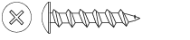 Truss Phillips Deep Thread Hardware Screws